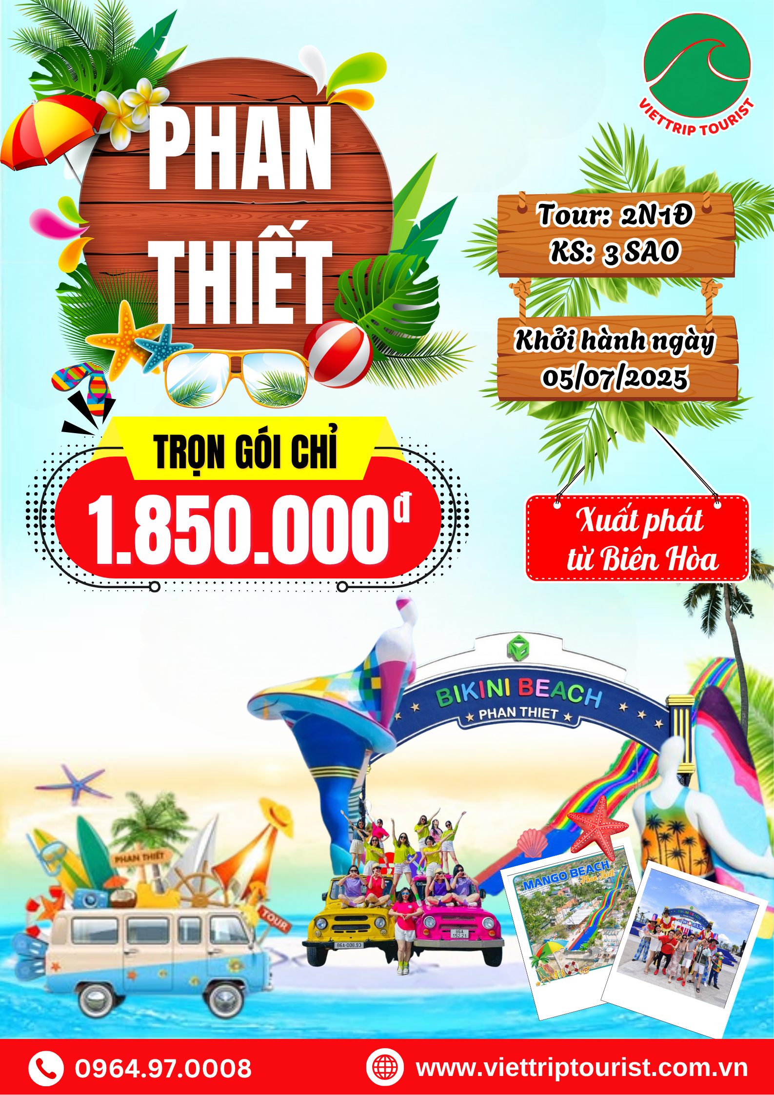 Phan Thiết Tour trọn gói từ Biên Hòa