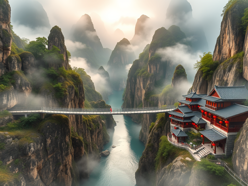 Khám Phá Vẻ Đẹp Huyền Bí Hồ Nam: Trương Gia Giới – Phượng Hoàng Cổ Trấn – Nghi Xương